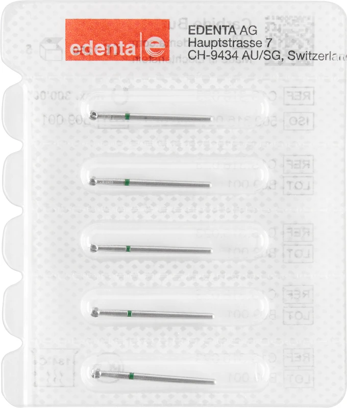 HM-Bohrer C1S  Packung  5 Stück grün, FGXL, Figur 001, ISO 023