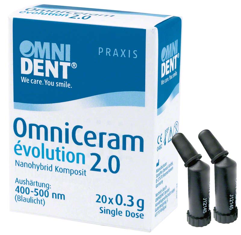 OmniCeram évolution 2.0  Packung  20 x 0,3 g Single Dose B1