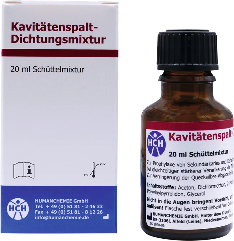 Kavitätenspalt-Dichtungsmixtur  Flasche  20 ml