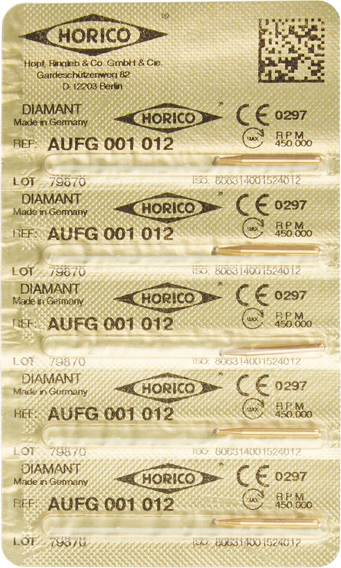 Diamant AuFG 001  Packung  5 Stück FG, Figur 001, ISO 012