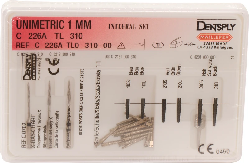 UNIMETRIC Integral  Set  20 Stück Gr. 310L