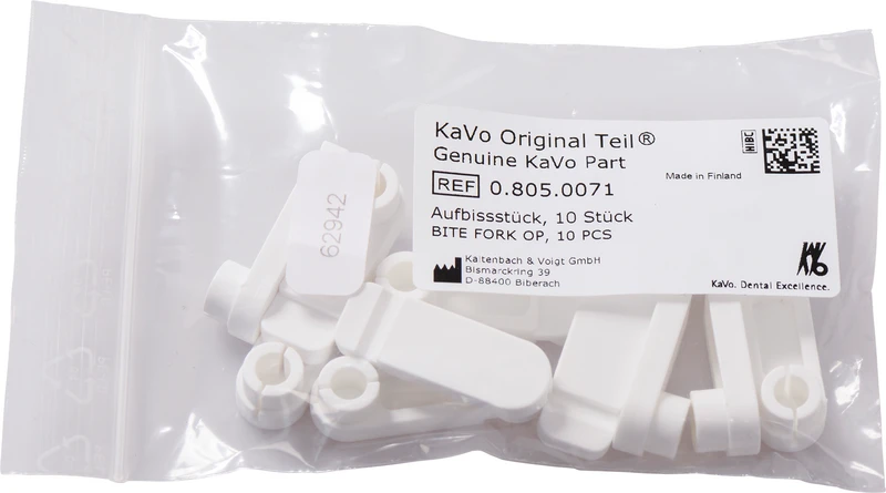 Aufbissstück  Packung  10 Stück für OP100