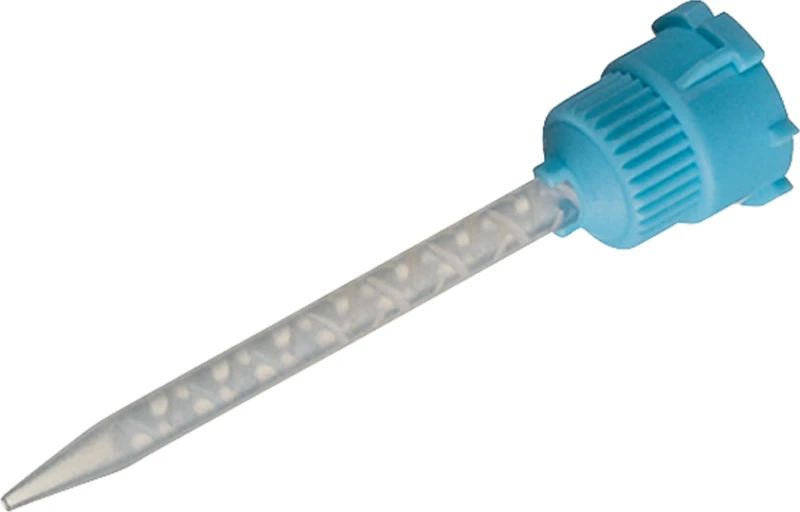 DETAX Mischkanülen blau  Packung  48 Stück blau, lang