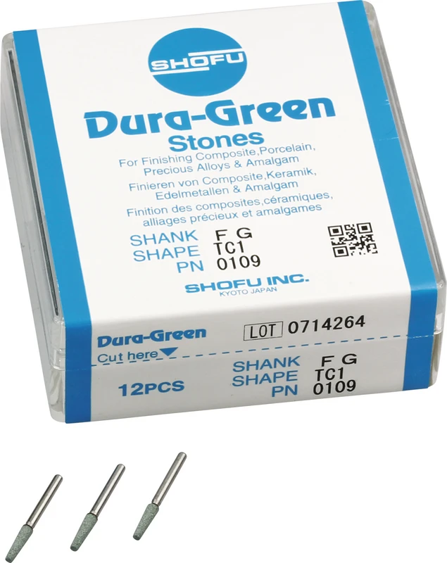 Dura-Green  Packung  12 Stück TC1, FG, ISO 020