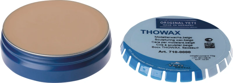 THOWAX Modellierwachs  Dose  70 g beige