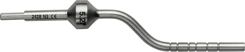 Osteotome Bone-Pusher  Stück  OSTMPU27A, 2,7 mm, gewinkelt, zylindrisch