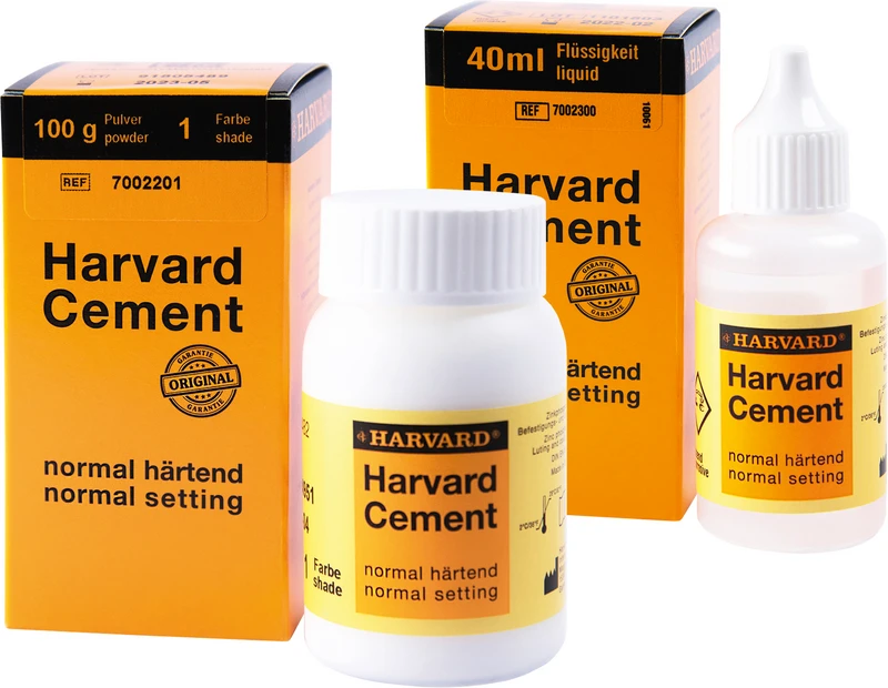 Harvard Cement normal härtend Pulver  Klinikpackung  100 g Pulver 1 - weißlich