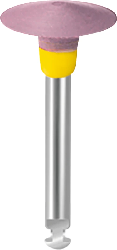 EVE DIAPOL®  Stück  rosa mittel, RA, Figur Linse, 10 x 2,5 mm