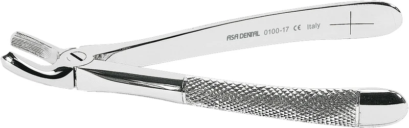 Zahnzangen  Stück  für OK Molaren rechts, 0100-17