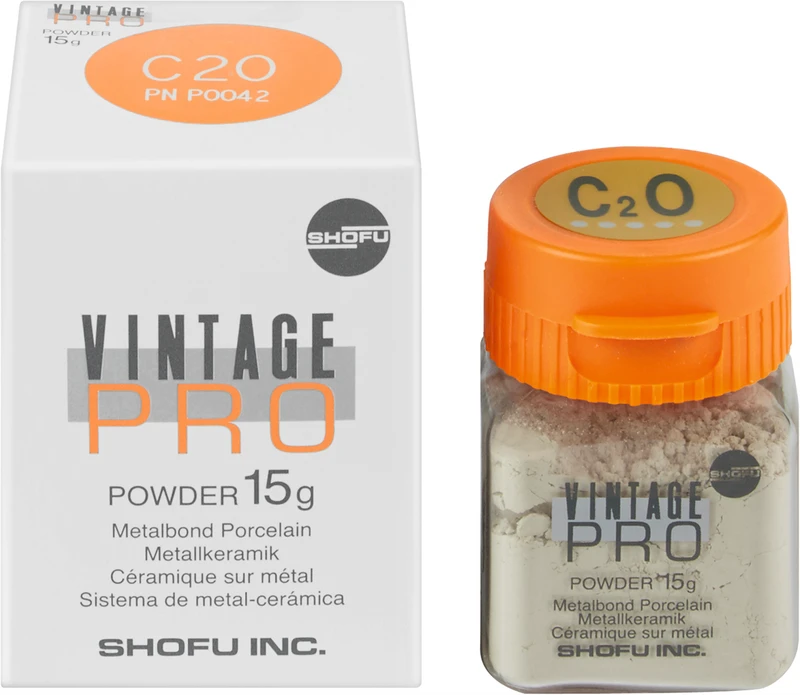VINTAGE PRO  Dose  15 g Pulver shade opaque C2O