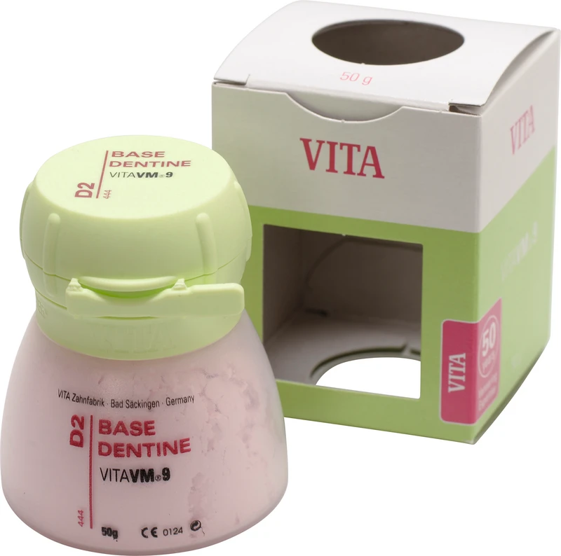 VITA VM® 9 classical A1-D4®  Dose  50 g Pulver base dentine D2
