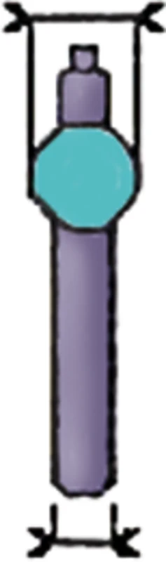 THOWAX Gussstifte  Packung  250 Stück Ø 6 mm