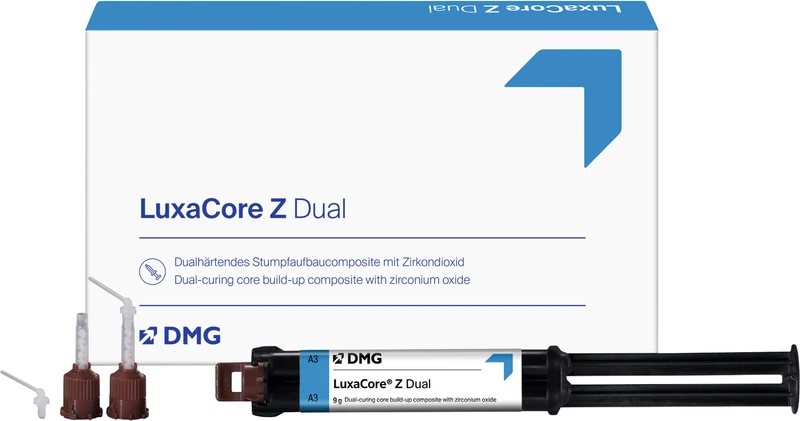 LuxaCore Z Dual  Packung  2 x 9 g Smartmix-Doppelspritze A3, Zubehör