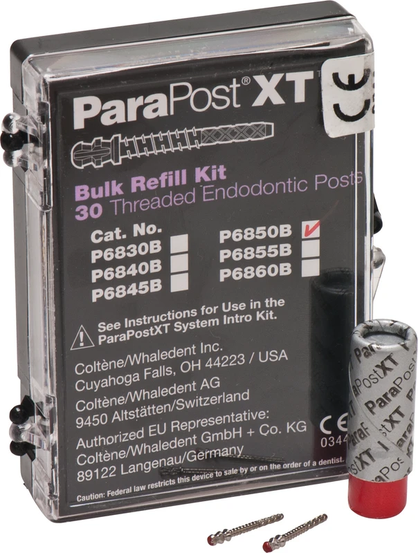 ParaPost® XT Titanstifte  Nachfüllpackung  30 Stück Ø 1,25 mm, rot