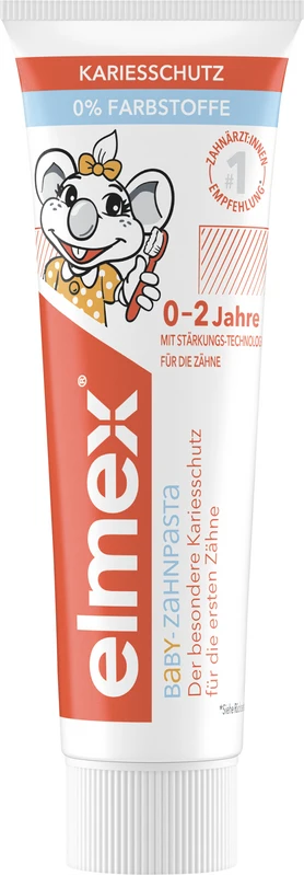 elmex® Baby-Zahnpasta   Tube  50 ml 0-2 Jahre