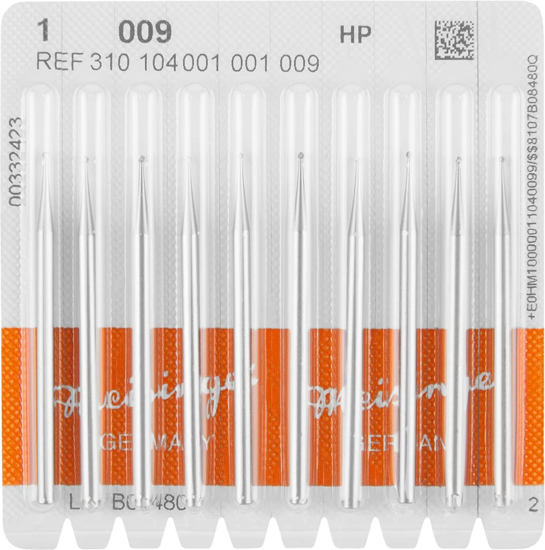 Stahlbohrer 1  Packung  10 Stück HP, Figur 001, ISO 009