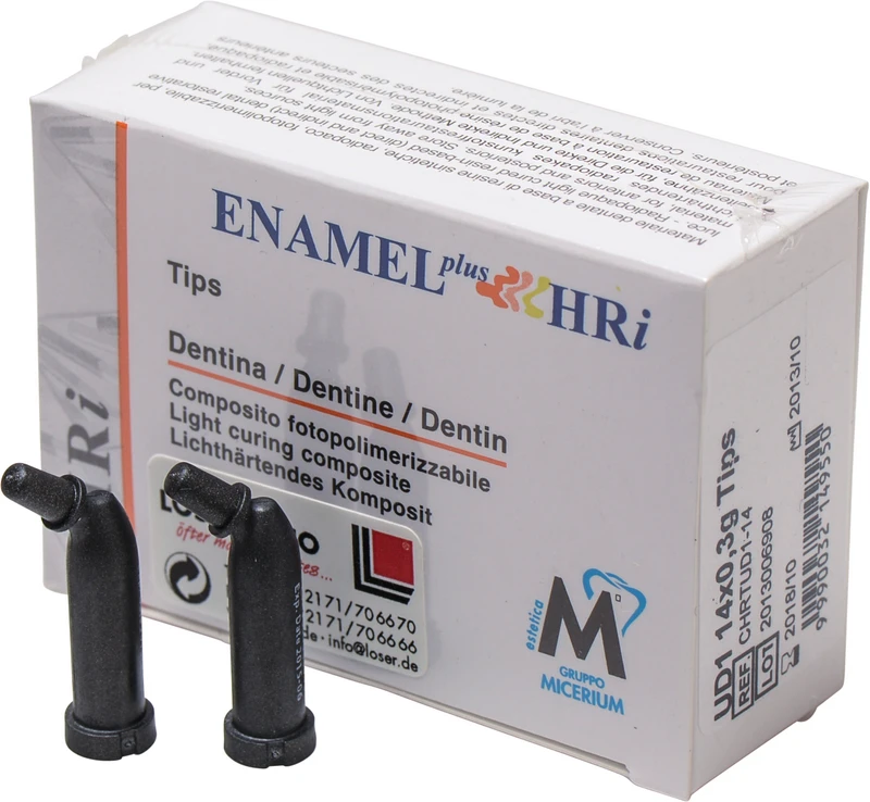 ENAMEL plus HRi®  Packung  14 x 0,3 g Minifill dentin UD1-A1