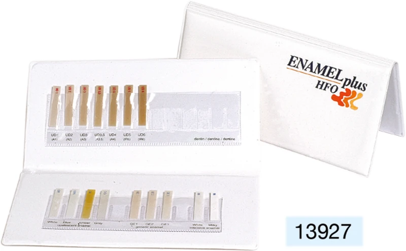 Farbskala  Packung  Enamel plus HFO Farbskala NG 15 Farben