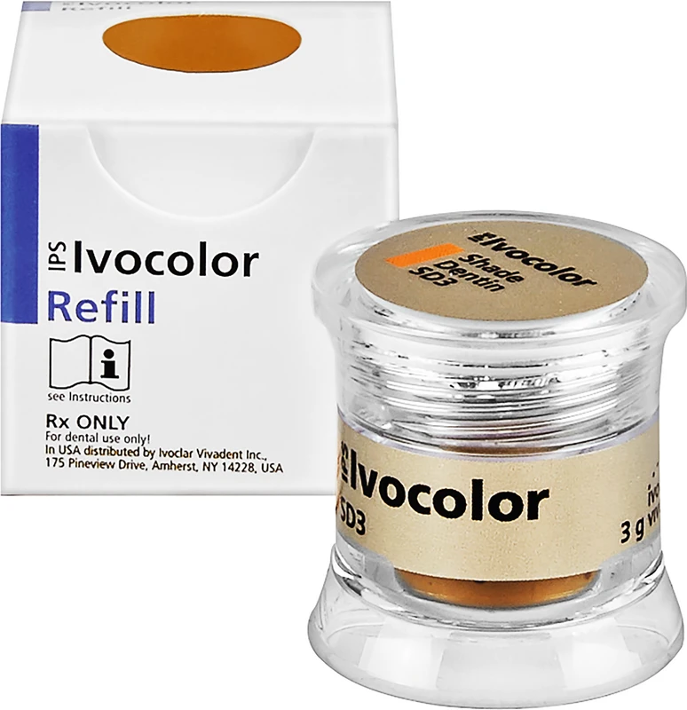 IPS Ivocolor Shade  Dose  3 g shade dentin SD3