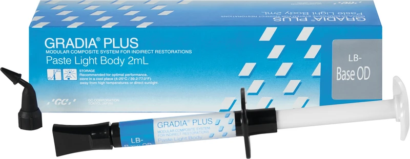 GC GRADIA® PLUS  Spritze  2 ml Paste LB-Base OD
