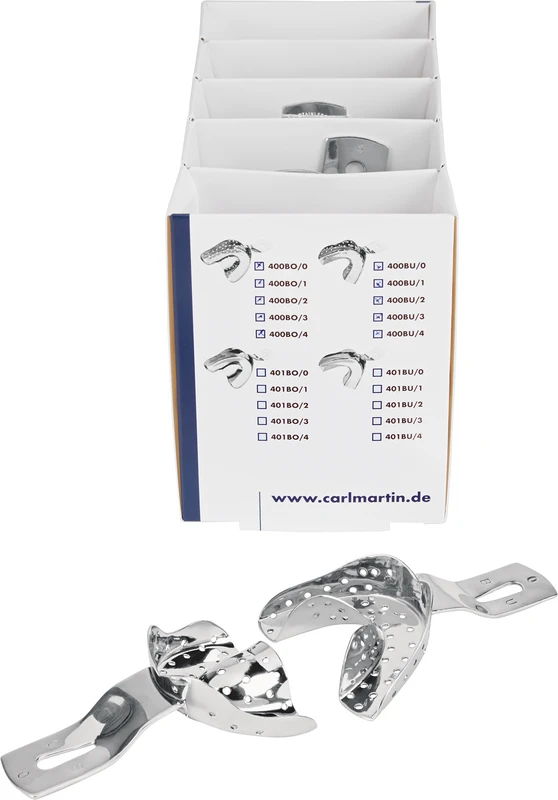 Abdrucklöffel nach Ehricke  Set