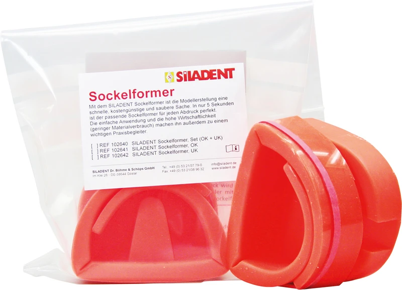 Sockelformer   Packung  2 Stück   (OK, UK)