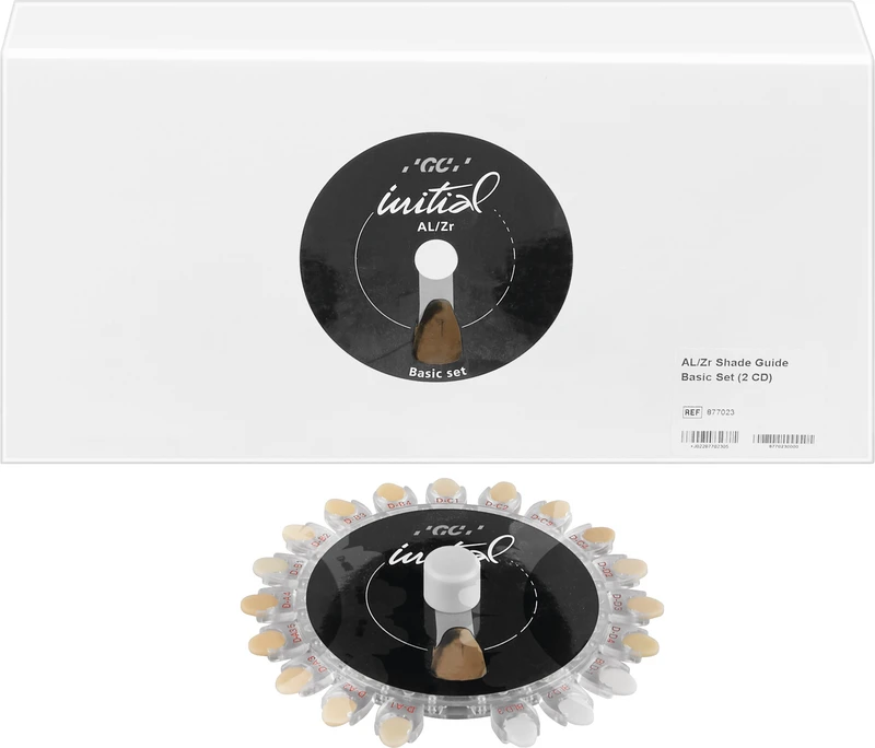 GC Initial LiSi Farbschlüssel  Stück  Farbschlüssel dentin