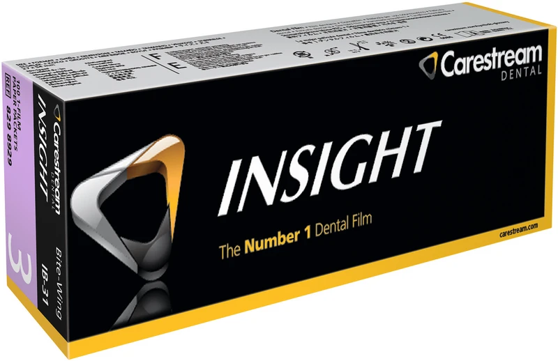 INSIGHT Bite Wing Film  Packung  100 Stück 2,7 x 5,4 cm, IB-31