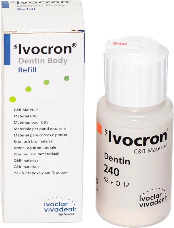 SR Ivocron®  Flasche  30 g Pulver dentin 240\2C