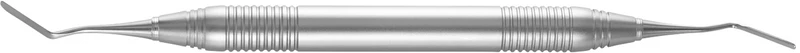 Periotom  Stück  ergonomischer Griff, gebogen, 1,8 mm + 2,5 mm