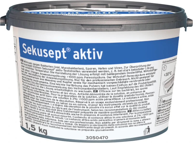 Sekusept® aktiv  Karton  4 x 1,5 kg Eimer