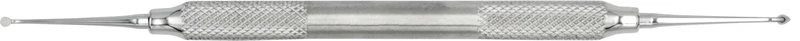 Amalgaminstrument Discoid-Cleoid  Stück  Breite 2,1 \ 2,1 mm, LiquidSteel Griff