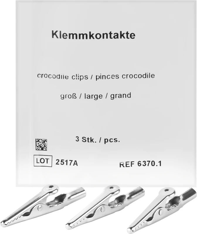 Klemmkontakte für Impulsfixator  Packung  3 Stück groß