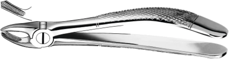 Kinderzahnzangen  Stück  18AK, OK Molaren, rechts, links