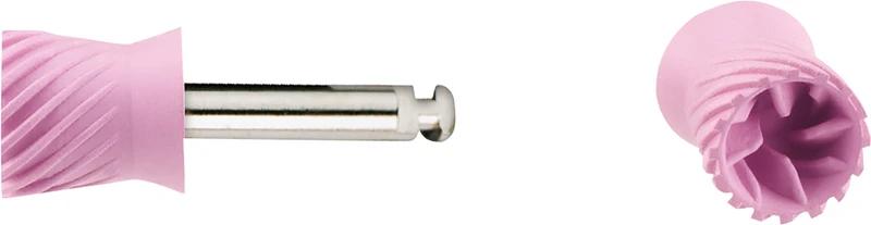 Young Prophylaxekelch Elite extraweich  Packung  144 Stück pink kurz, x-weich, Latch Type