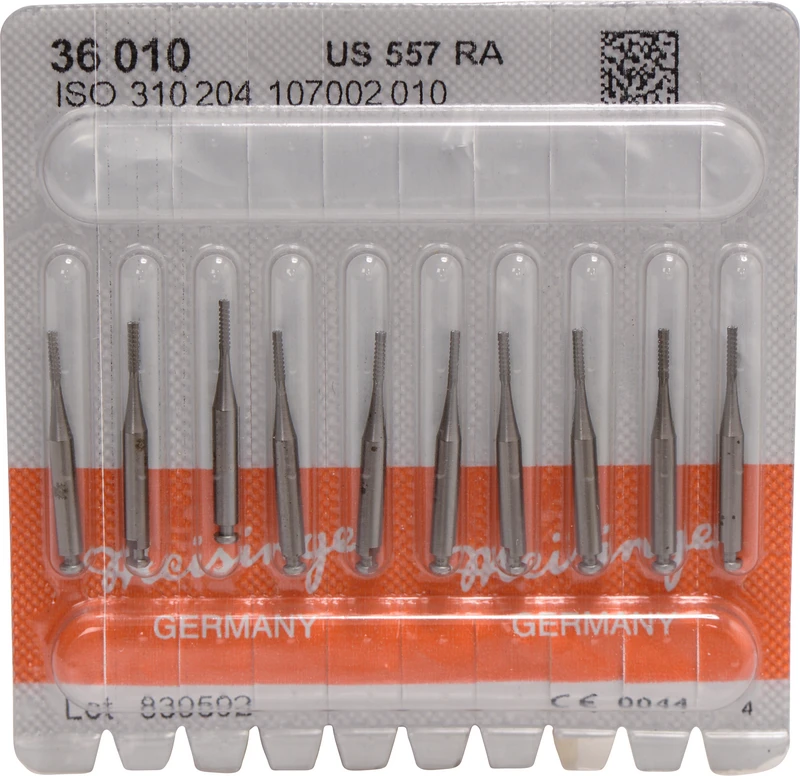 Stahlbohrer 36  Packung  10 Stück RA, Figur 107, 4,2 mm, ISO 010