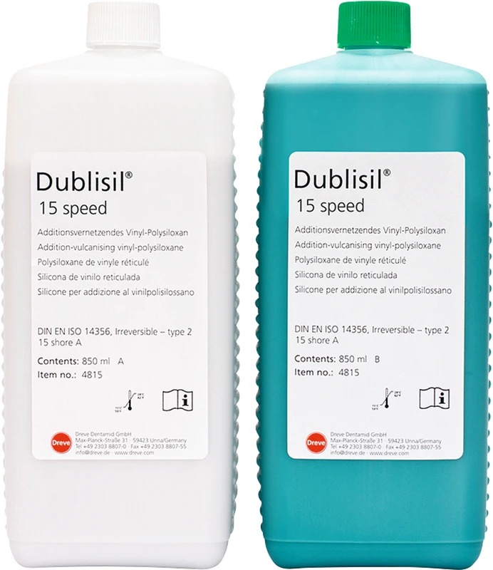 Dublisil® 15 speed  Packung  850 ml Flasche A, 850 ml Flasche B