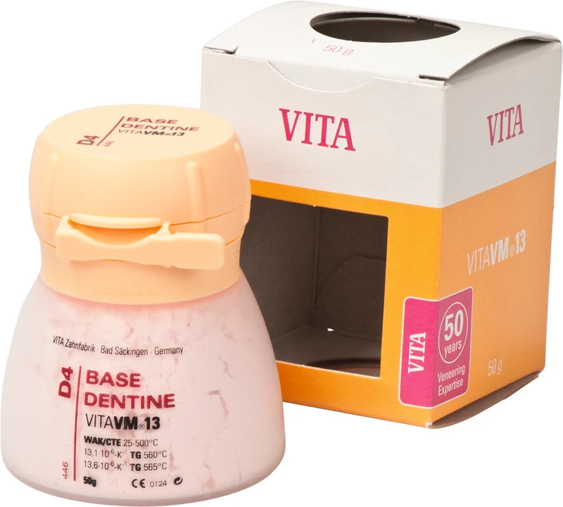 VITA VM® 13 classical A1-D4®  Dose  12 g Pulver base dentine D4