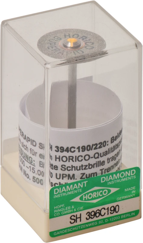 Superapid®  Stück  doppelseitig, flexibel, rot fein, HP, Figur 396, 0,16 mm, ISO 190