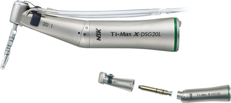 Ti-Max X  Stück  Winkelstück X-DSG20L, 20:1 Untersetzung, mit Licht, zerlegbar