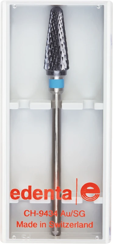 Volcano Fräser Schliff 10  Stück  Kreuzverzahnung, blau standard, HP, Figur 194, 15 mm, ISO 060