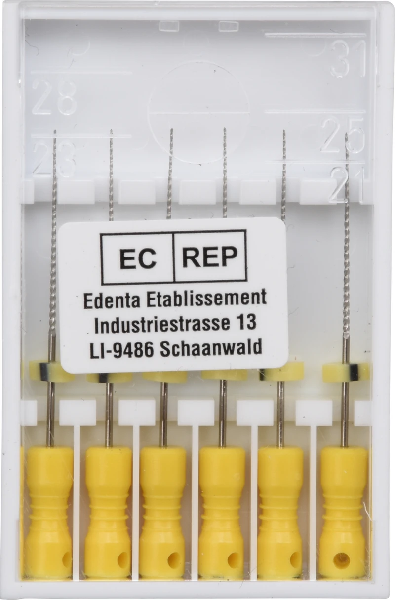 K-Feile 173  Packung  6 Stück 25 mm, ISO 020