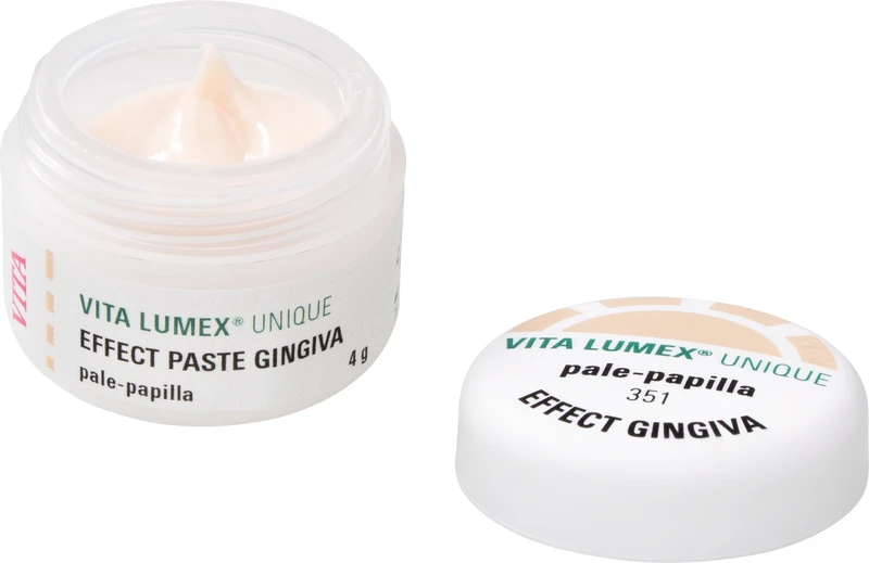 VITA LUMEX® UNIQUE   Dose  4 g Paste effect gingiva pale-papilla