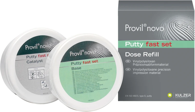 Provil® novo Putty  Packung  450 ml Base, 450 ml Katalysator, Putty fast