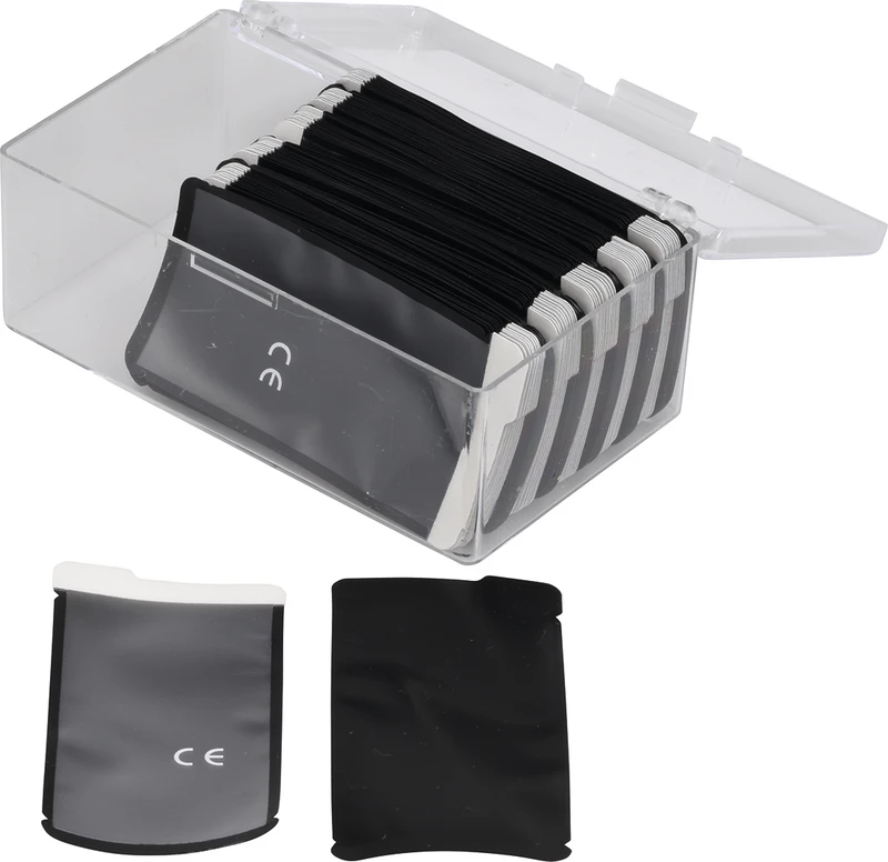 Trend-Line Lichtschutzhüllen  Packung  100 Stück Größe 3, 2,7 x 5,4 cm