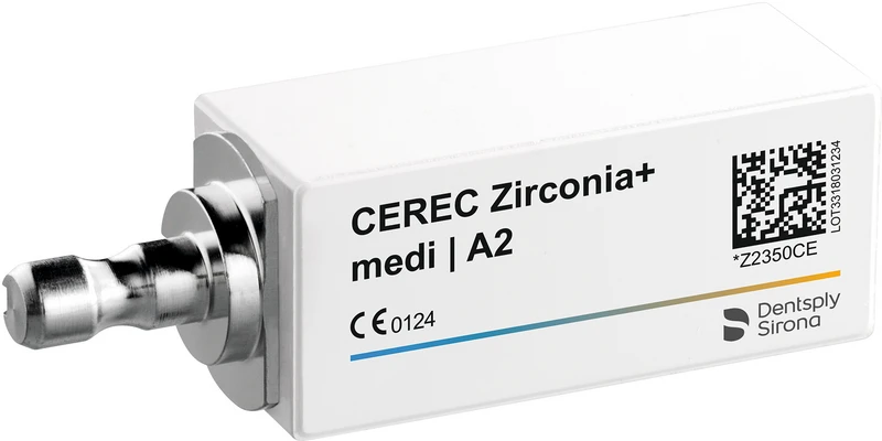 CEREC Zirconia+  Packung  3 Stück medi A2