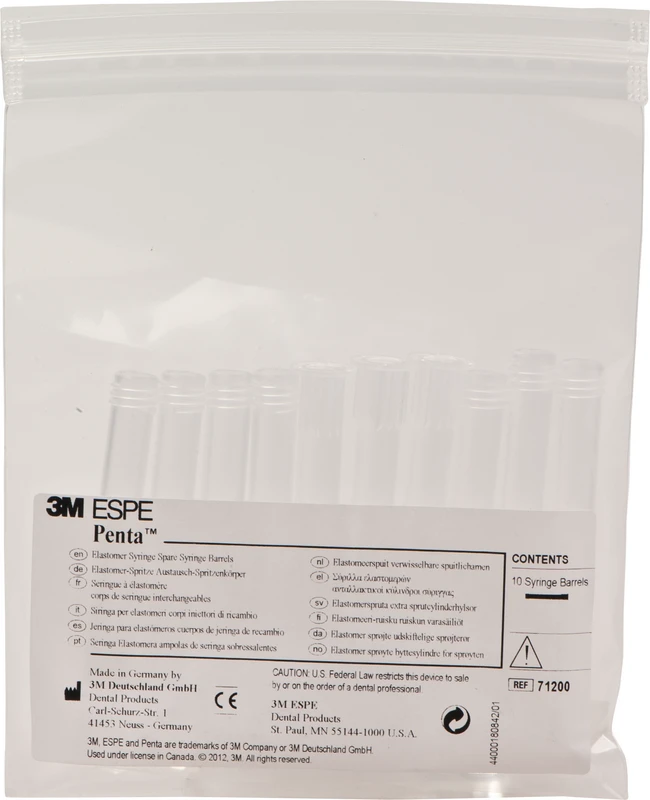 Penta Austauschspritzenkörper  Packung  10 Stück