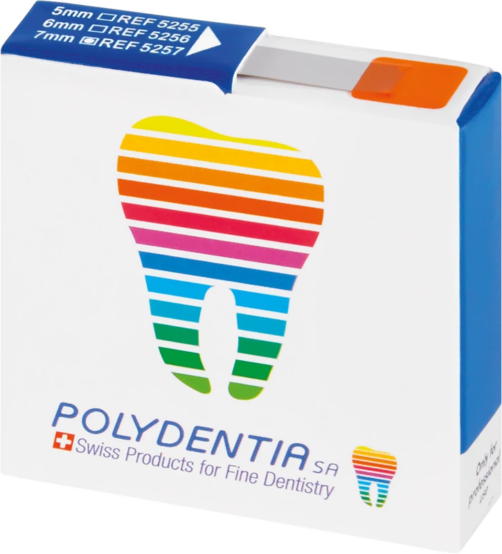 Matrizenband  Packung  3 m Band Breite 7 mm, Stärke 0,05 mm, hart