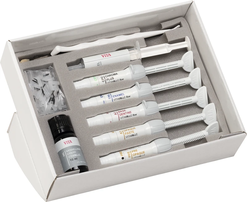 VITA VM® LC classical A1-D4®  flow Test Kit A3  Einfarben-Sortiment für die ersten Tests (DENTINE, ENAMEL & Zusatzmassen flow)