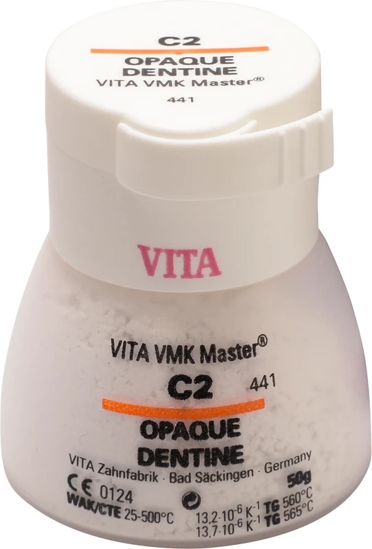 VITA VMK Master® VITA classical A1-D4®  Dose  50 g Pulver opaque dentin C2